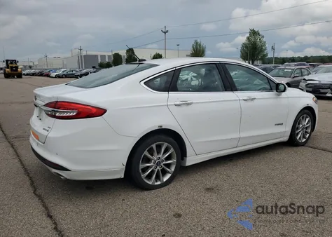 2017 Ford Fusion Se Hybrid z USA, uszkodzony, nr VIN 3FA6P0LU3HR409146